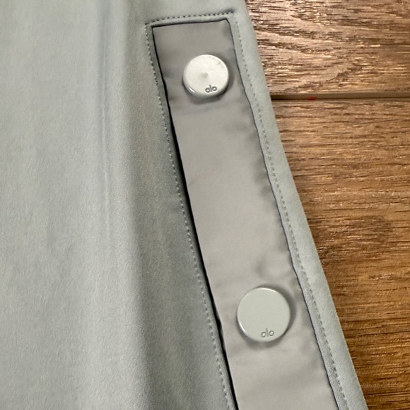 Alo Airlift High-Waist 7/8 Game Changer Legging Cosmic Gray Sz S 30" Inseam - Picture 8 of 10